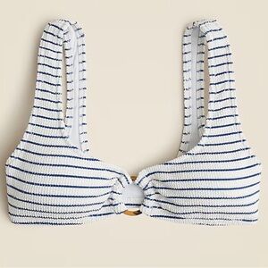 JCrew bikini top sz L